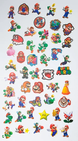 Tela Inicial De 16 Bits Super Mario Bros Clássico De Design De Vetor De  Pixel De Jogo De Vídeo. Super Mario Bros é Uma Plataforma Foto de Stock  Editorial - Ilustração de