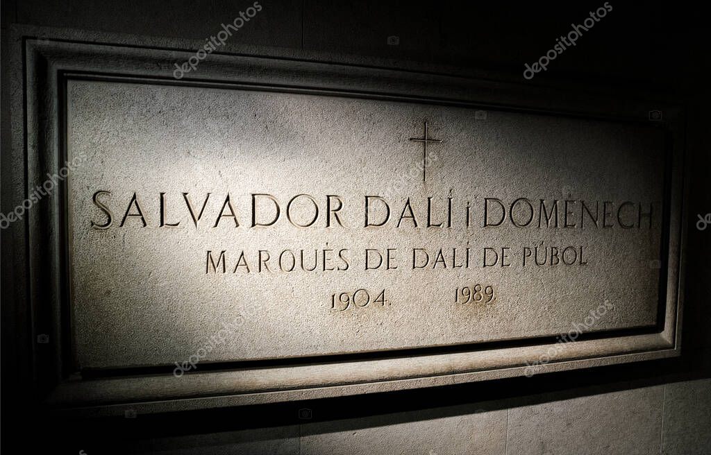Figueres, España 04 / 11 / 2017, Salvador Dalí el famoso artista y