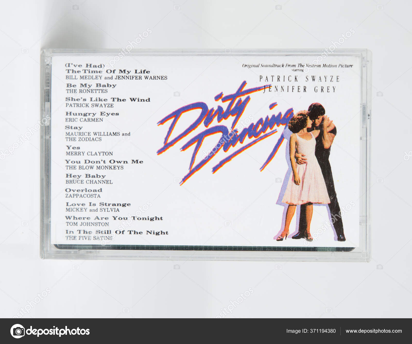 London England 2018 Old Retro Audio Tape Dirty Dancing Turkish.