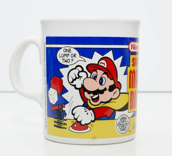 London England 2018 Super Mario Officiella Nintendo 1990 Super Mario — Stockfoto