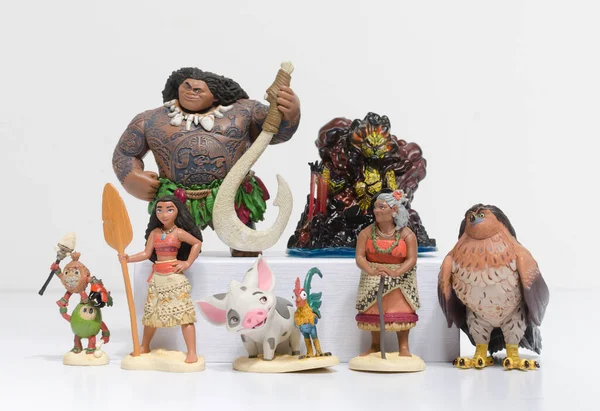 London England 2019 Moana Action Figuren Puppe Kinder Figuren Spielzeug — Stockfoto