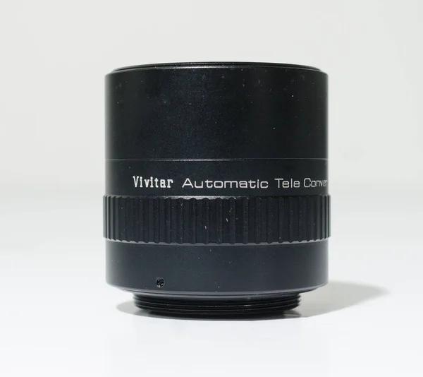 London England 2018 Vivitar Automatic Tele Convertor Doubler Lens Adaptor — 스톡 사진