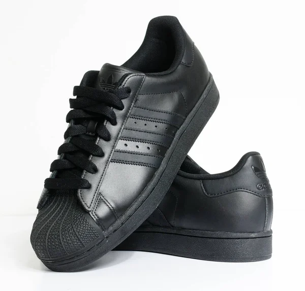 London Angleterre 2018 Adidas Superstar Shell Toe Originals Hip Hop — Photo