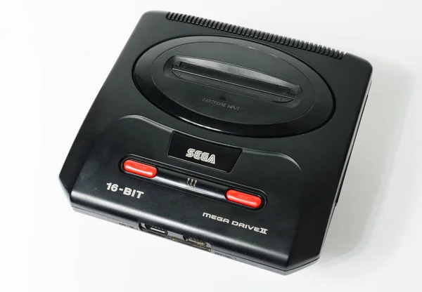 Londres Inglaterra 2018 Sega Megadrive Bit Sega Mega Drive Black —  Fotos de Stock