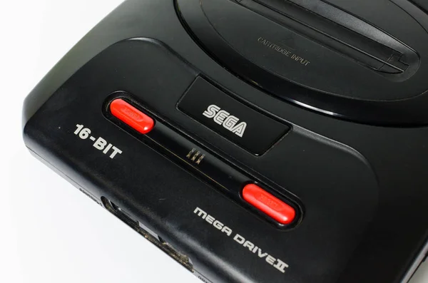 Londres Inglaterra 2018 Sega Megadrive Bit Sega Mega Drive Black — Foto de Stock