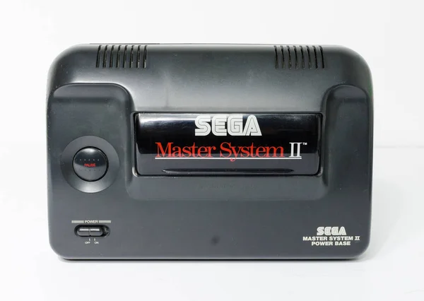 Londres Inglaterra 2018 Sega Master System Power Base Bit Black — Foto de Stock