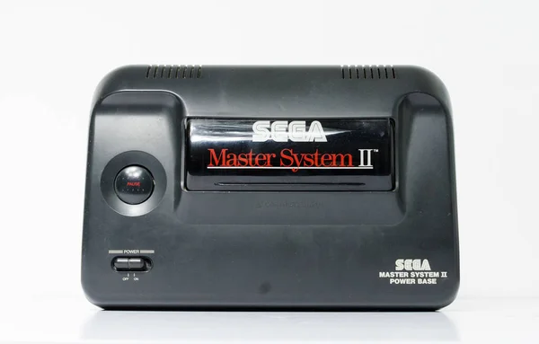 Londres Inglaterra 2018 Sega Master System Power Base Bit Black — Foto de Stock