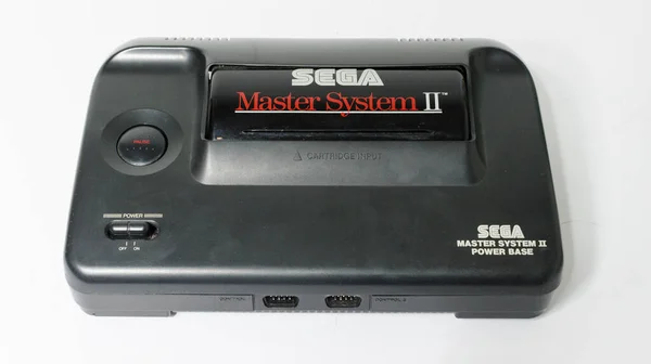 Londres Inglaterra 2018 Sega Master System Power Base Bit Black — Foto de Stock