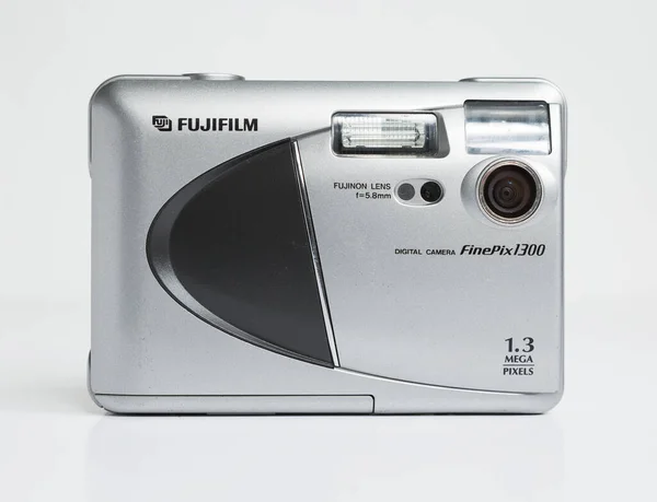 Londres Inglaterra 2019 Fujifilm Finepix 1300 Cámara Digital Megapíxeles Una — Foto de Stock