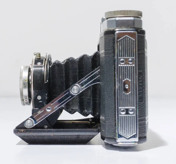 London England 2018 Zeiss Ikon Nettar Medium Format Camera Bellow — Stock Photo, Image