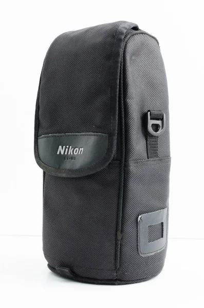 London Angleterre 2018 Protecteur Objectif Nikon Noir Étui Transport Pour — Photo