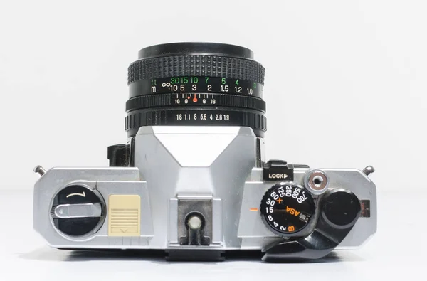 London England 2018 Retro Vintage Fujica Stx 35Mm Single Lens — Stock Photo, Image