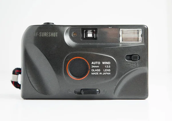 London England 2019 Retroårgång 1990 Talet Canon Sure Shot Auto — Stockfoto