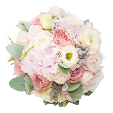 Buket beyaz arka plan üzerinde izole kutusunda yumuşak çiçek