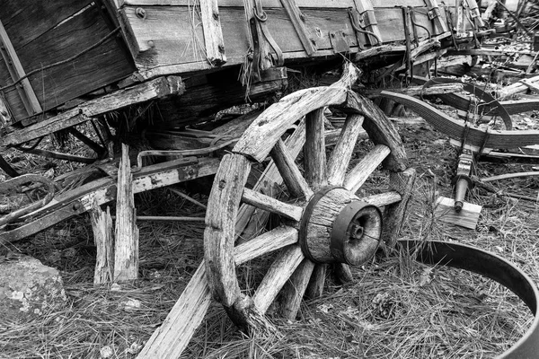 Pionier Yostemite Historia Center stary wagon — Zdjęcie stockowe