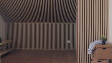 Ofis sandalye yarış. Ağır çekim. Genç çift ofiste bir mola sırasında eğlenin.