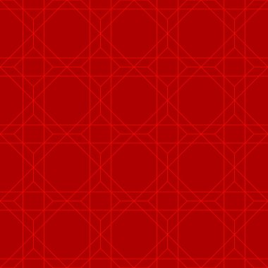 Kırmızı geometrik sorunsuz vektör arka plan