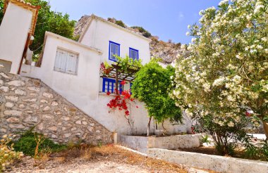 Hydra Saronic gulf Yunanistan evlerde