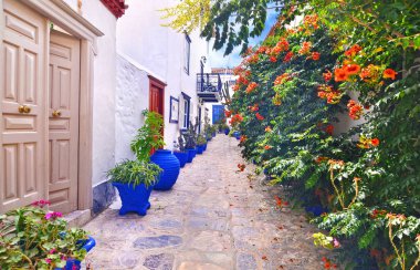 Hydra Adası Yunanistan mimarisi 