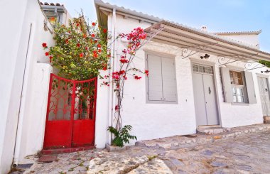 Hydra Adası Yunanistan ülke evleri