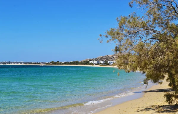 Mikri vigla beach naxos griechenland — Stockfoto