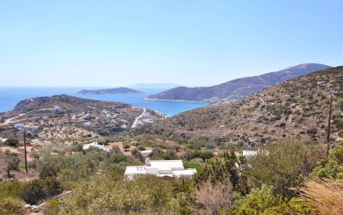 Sifnos Island manzara Yunanistan