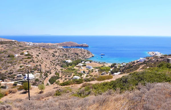 Krajina ostrova Sifnos Řecko — Stock fotografie