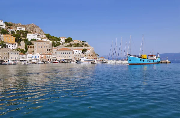 Гідра краєвид острів Греції — стокове фото