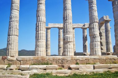 Poseidon Tapınağı Cape Sounion Yunanistan