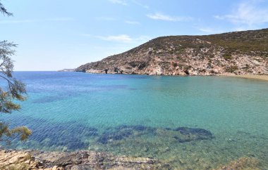 Faros beach Sifnos Adası Yunanistan