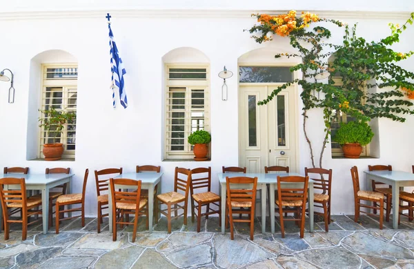 Taverne traditionnelle Sifnos Grèce — Photo