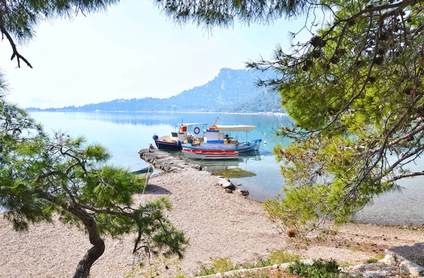 Heraion lake Loutraki Greece — Stock Photo, Image