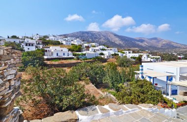 manzara Apollonia Sifnos Yunanistan
