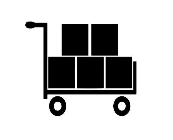 Shopping cart vector — Stock Vector