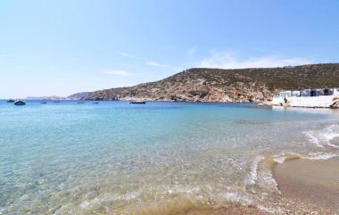 Faros beach Sifnos Adası Yunanistan