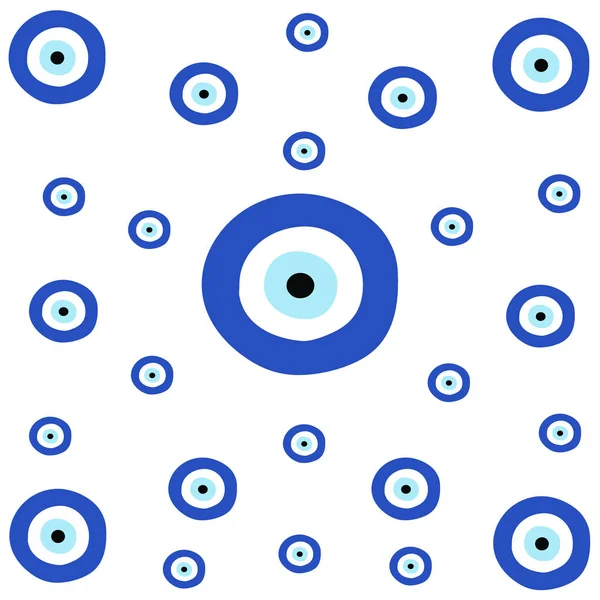 tileable doku Yunan mavi nazar ile