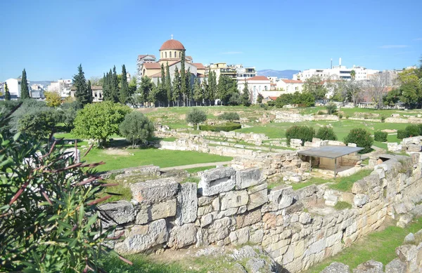 Antiguo cementerio Kerameikos Atenas Grecia —  Fotos de Stock