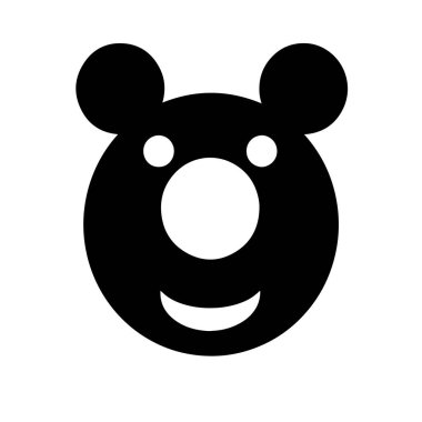 oyuncak ayı vektör gülümseyen