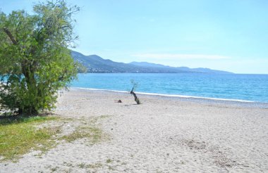 Verga beach Kalamata Yunanistan
