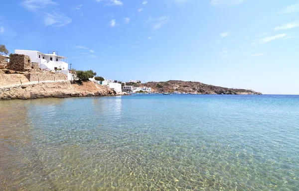 Spiaggia di Faros isola di Sifnos Grecia — Foto Stock