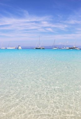 Voutoumi beach Antipaxos Adası Yunanistan