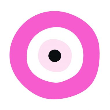 pembe nazar vektör - koruma simgesi