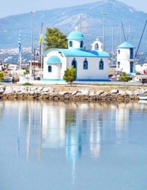 Nea Artaki Eğriboz Yunanistan - denizcilerin koruyucusu Aziz Nikolaos chapel