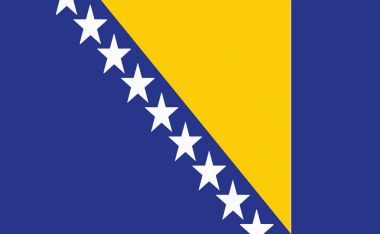 İllüstrasyon - Bosna-Hersek Bosna bayrağı vektör