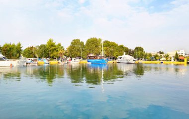 tekneler, Eleusis - Elefsina Yunanistan ile liman