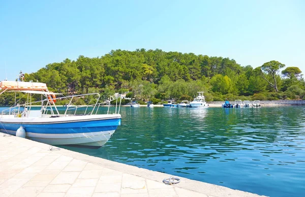 Paysage Gaios Sur Les Îles Ioniennes Paxos Grèce — Photo