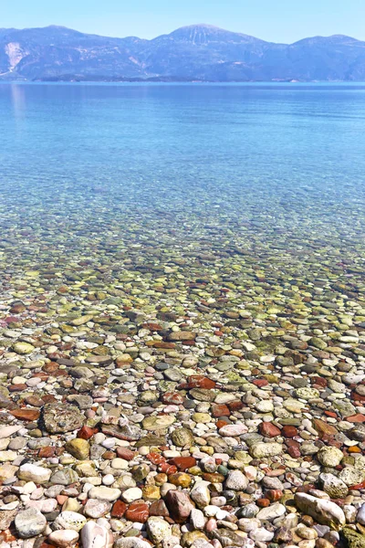 Paisaje Aigio Playa Achaia Peloponeso Grecia — Foto de Stock