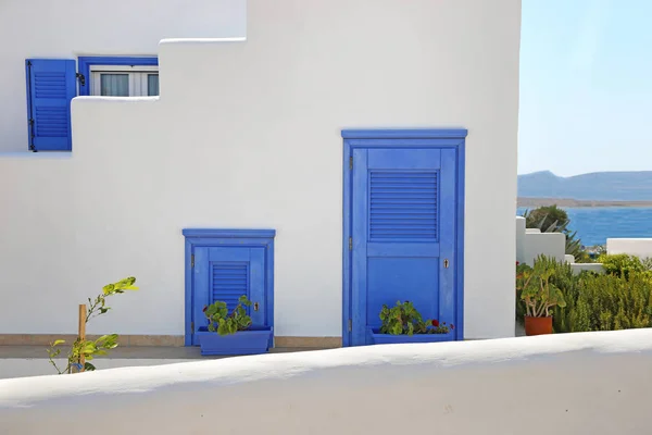 Традиційні Будинки Островах Куфонізія Циклади Греції — стокове фото