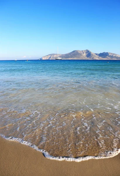 Paisaje Playa Fanos Isla Ano Koufonisi Ciclades Grecia — Foto de Stock