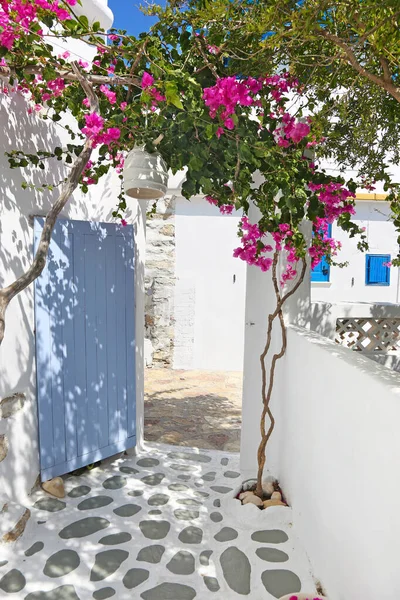 Традиційна Архітектура Островів Кіклад Греція Острів Ано Куфонісі Греція — стокове фото